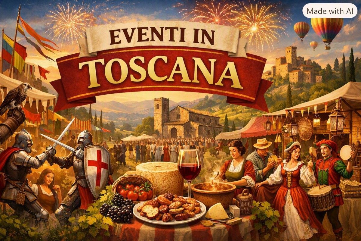 Manifestazioni rievocazioni, musica e degustazioni in Toscana Agosto 2026